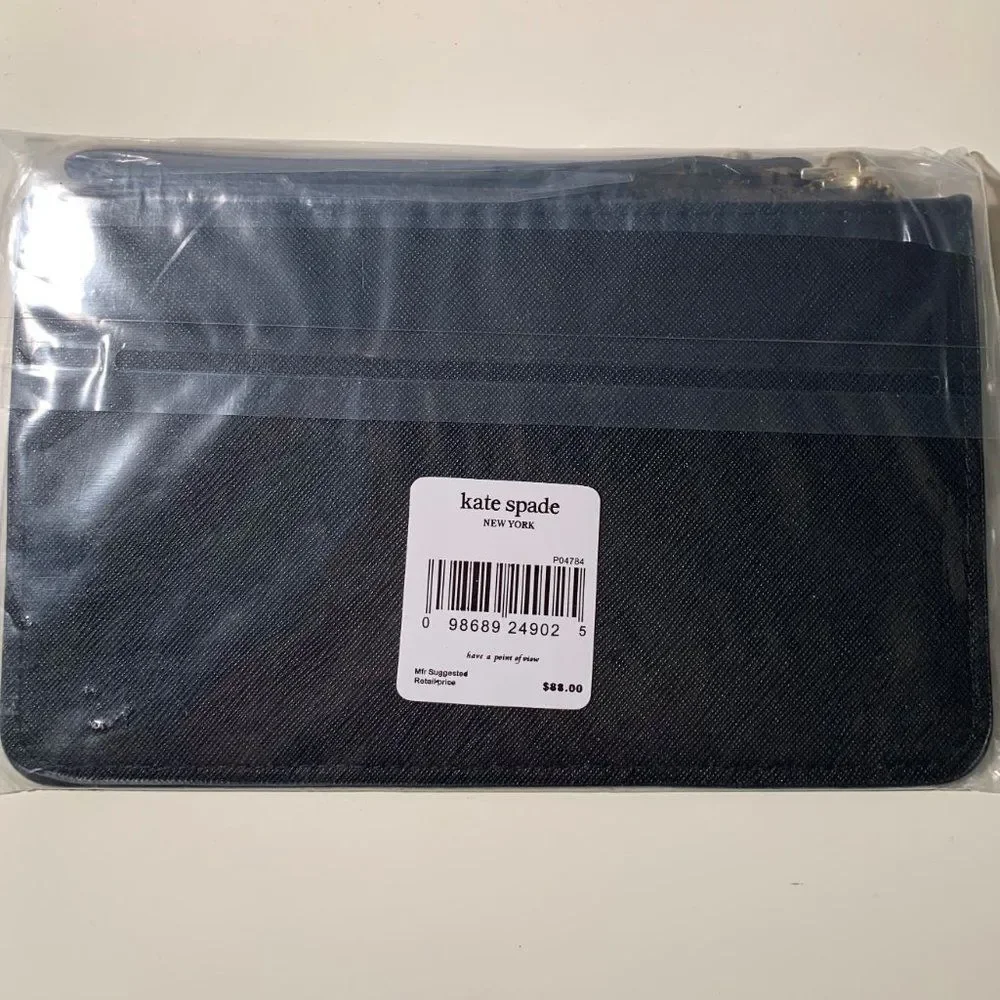Kate Spade Designer Wristlet Handbag/ Purse - Picture 3 of 5